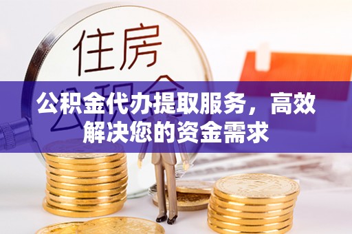 芗城公积金代办提取服务，高效解决您的资金需求