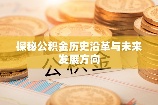 芗城探秘公积金历史沿革与未来发展方向